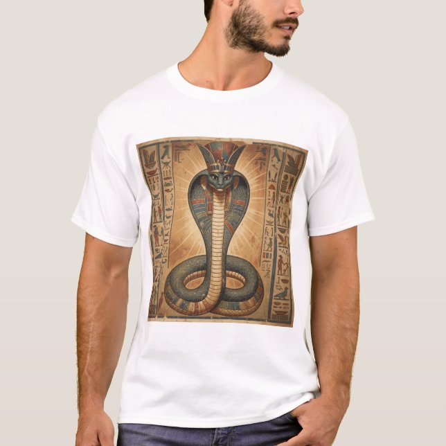 Wadjet – Ägyptische Schlangengöttin´7 T-Shirt (Front)