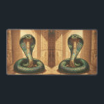 Wadjet – Ägyptische Schlangengöttin Desk Mat<br><div class="desc">Wadjet ist eine Kobra-Göttin aus der ägyptischen Mythologie und Schutzgöttin der Pharaonen sowie von Unterägypten. Sie steht für Schutz,  Macht und königliche Autorität.</div>