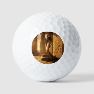 Wadjet – Egyptian Cobra Goddess´6 Golf Balls