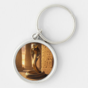 Wadjet – Egyptian Cobra Goddess´6 Key Ring