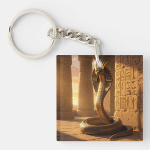 Wadjet – Egyptian Cobra Goddess´6 Key Ring