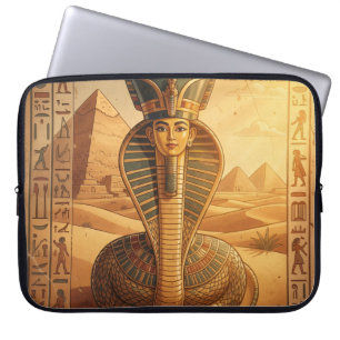 Wadjet - Egyptian Snake Goddess´4 Laptop Sleeve
