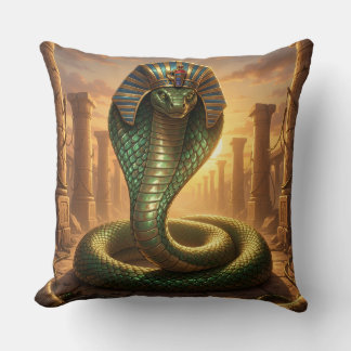 Wadjet - Egyptian Snake Goddess´6 Cushion