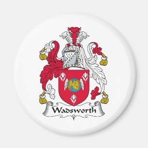 Wadsworth Family Crest Magnet