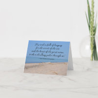 Wadsworth Quote Marine Biology Graduate Card