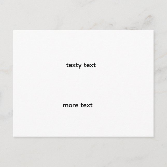 waefwef announcement postcard (Front)