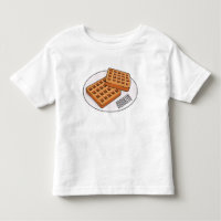 Waffle cartoon illustration