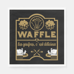Waffle Chef Napkin