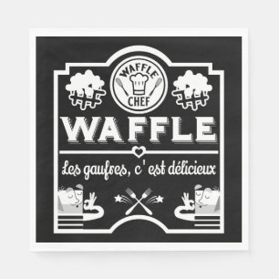 Waffle Chef Napkin
