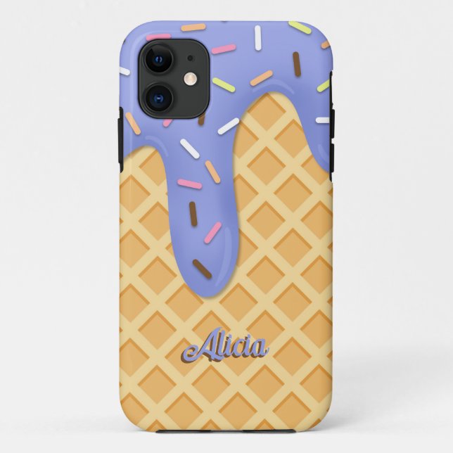 Waffle Cone Case-Mate iPhone Case (Back)