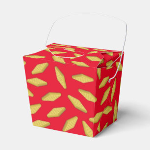 Waffle Cute Breakfast Brunch Kids 1st Birthday Favour Box