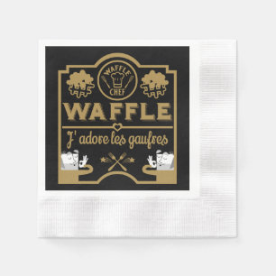Waffle Day Napkin