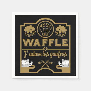 Waffle Day Napkin