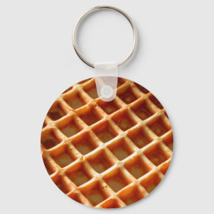Waffle Key Ring