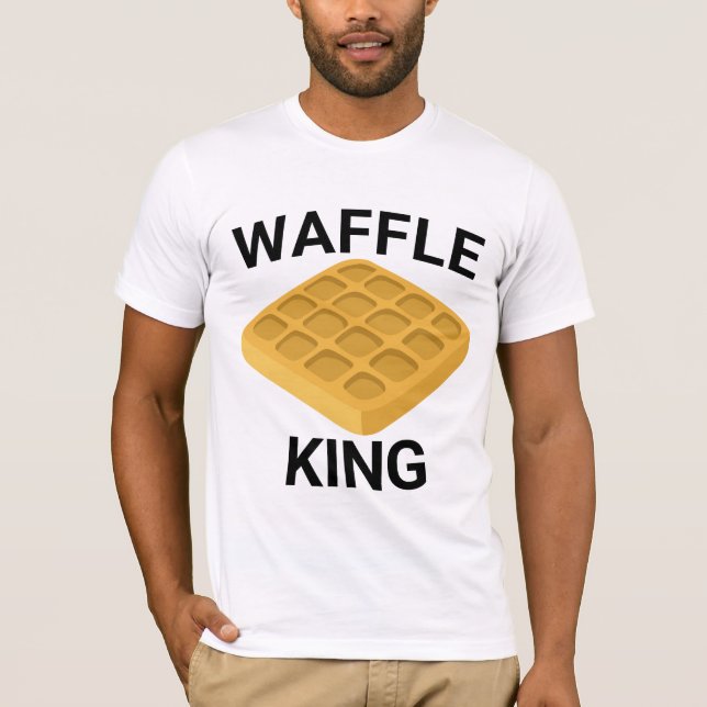 WAFFLE KING DAD MEN'S T-SHIRTS (Front)