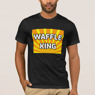 WAFFLE KING MENS DAD T-SHIRTS