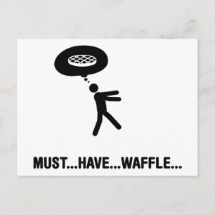 Waffle Lover Postcard