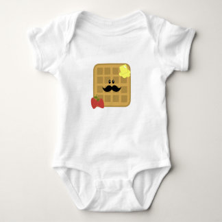 Waffle Man Baby Bodysuit