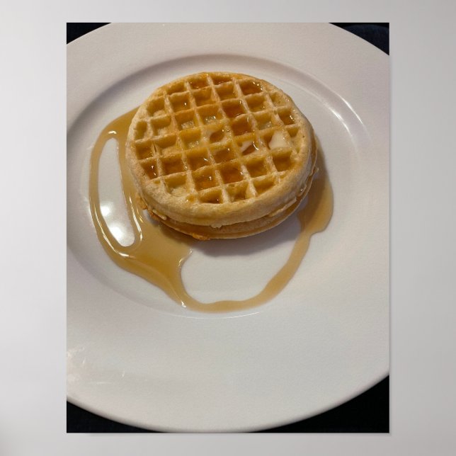 Waffle Photo Poster (Front)