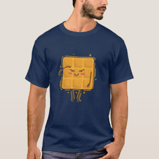 Waffle salutes Pastry Snack friend T-Shirt