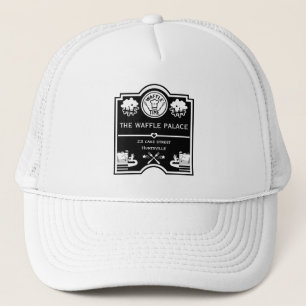 Waffle Shop Or Popup Food Stall Trucker Hat