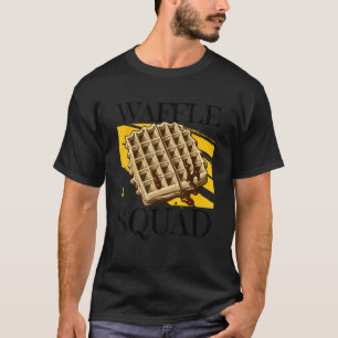 Waffle Squad Ironic Waffle Gourmet Hobby Chef T-Shirt