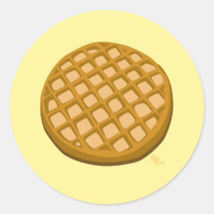 Waffle Sticker
