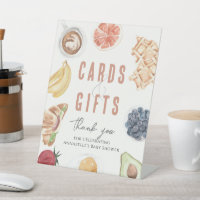 Waffles Coffee Fruits Baby Brunch Cards & Gifts
