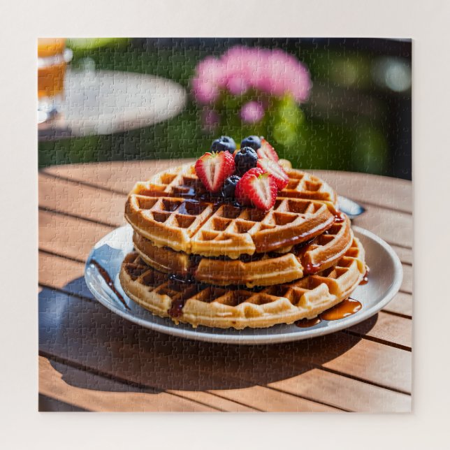 Waffles Jigsaw Puzzle (Vertical)