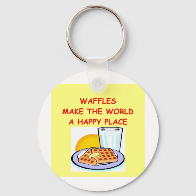 waffles key ring (Front)