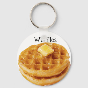 Waffles Keychain