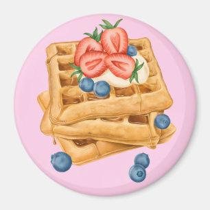 Waffles Magnet