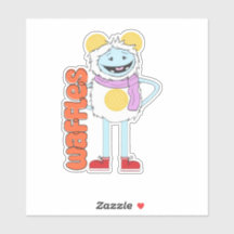 Waffles&Mochi-Waffles Vinyl Sticker