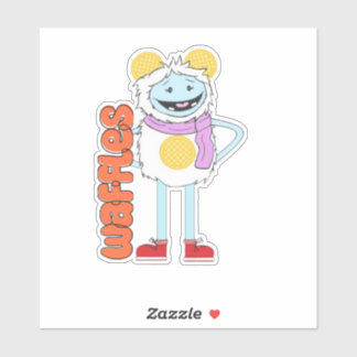Waffles&Mochi-Waffles Vinyl Sticker