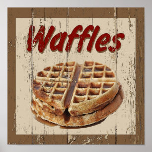 Waffles Poster