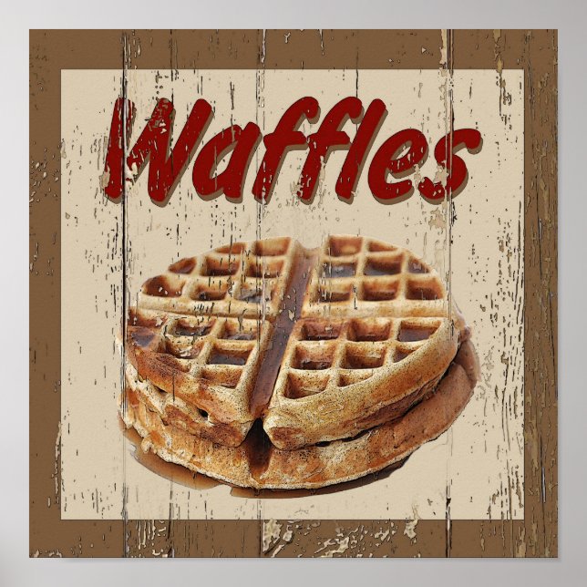 Waffles Poster (Front)