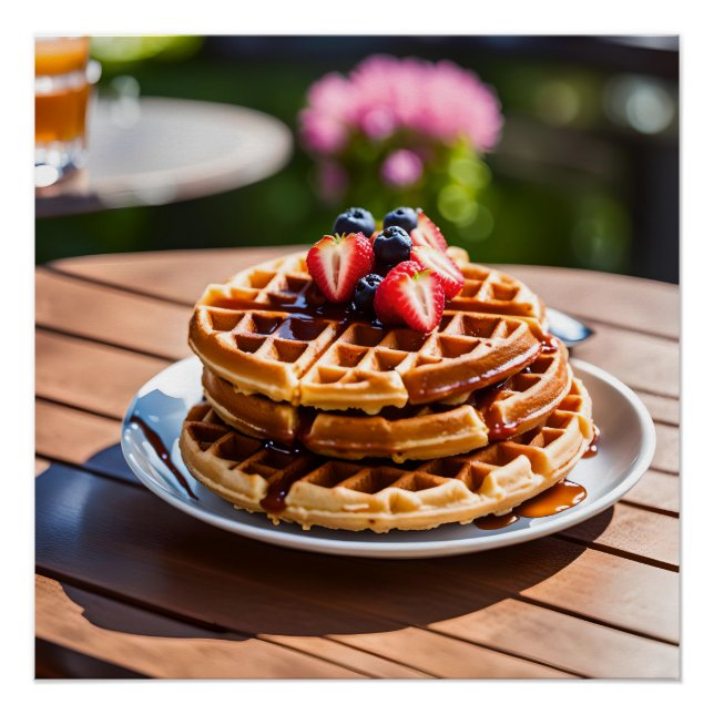 Waffles Poster (Front)