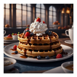 Waffles Poster