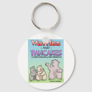 WafflesCover312.jpg Key Ring