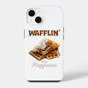 Wafflin’ Into Happiness iPhone 14 Case