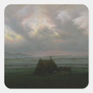 Waft of Mist, c. 1818-20 Square Sticker