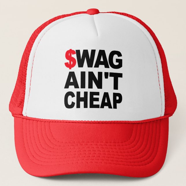 $WAG AIN'T CHEAP TRUCKER HAT (Front)