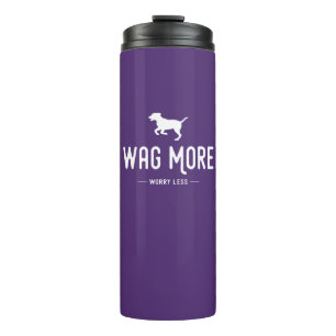 Wag More Worry Less Thermal Tumbler