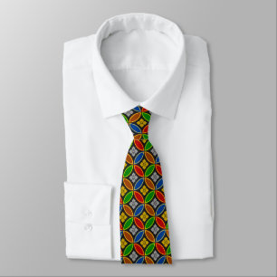 Wagara - Shippo (Interlocking Circles) Tie