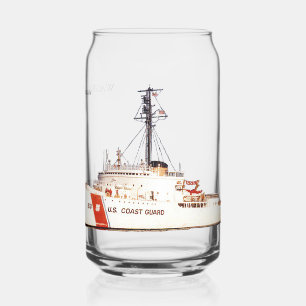 WAGB 83 Mackinaw white can glass