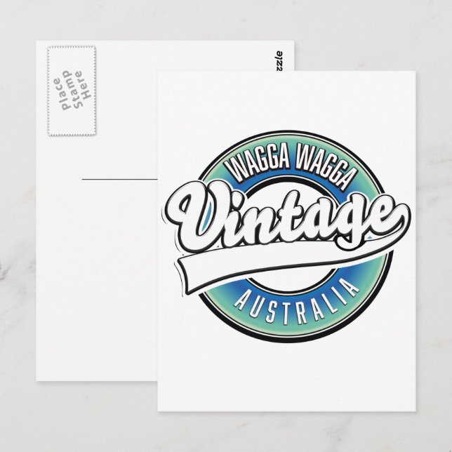 Wagga Wagga australia. Postcard (Front/Back)