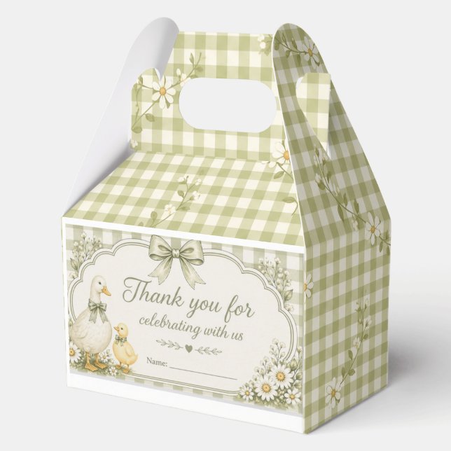  waggleinto wonder  sage green Favour Box (Creator Uploaded)