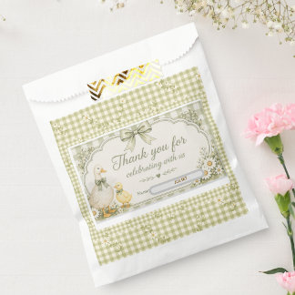  waggleinto wonder  sage green Favour Box Bag