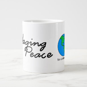 Waging Peace Earth mug