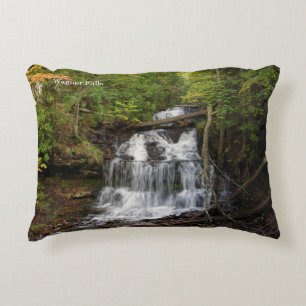 Wagner Falls accent pillow
